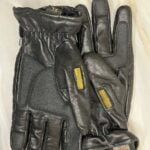 Harley Davidson Black Leather Work Gloves